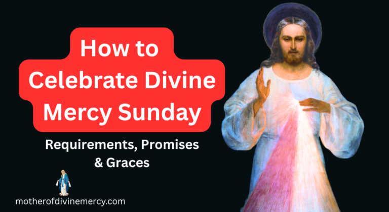 Divine Mercy Sunday feast