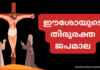 ഈശോയുടെ തിരുരക്ത ജപമാല Precious Blood Rosary malayalam